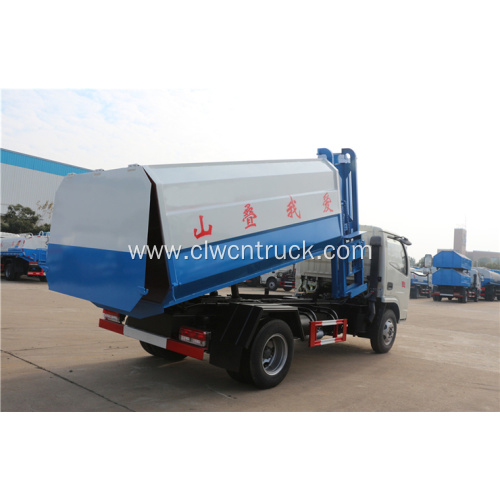 Huge sale Dongfeng 5cbm side loader garbage truck